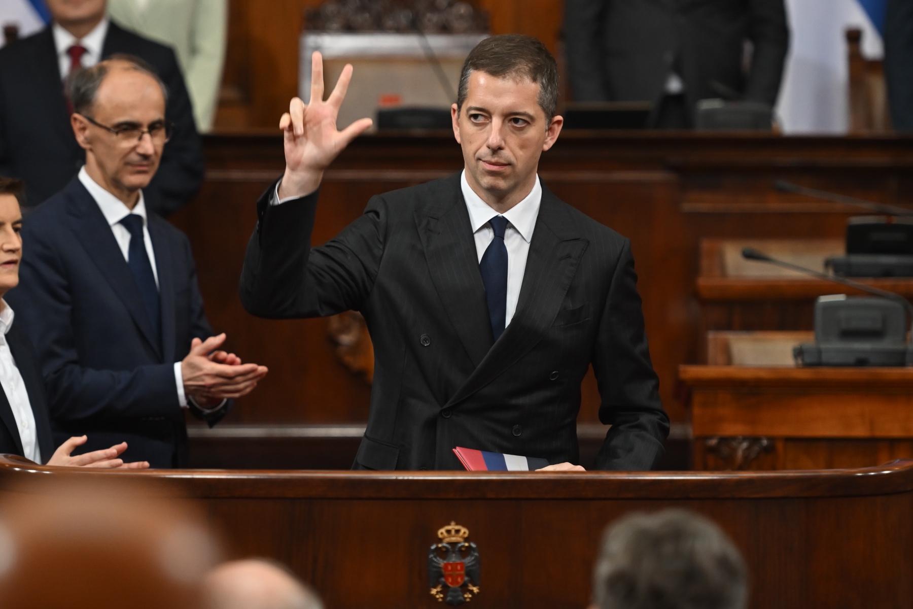 The Minister of Foreign Affairs of the Republic of Serbia, Marko Đurić ...